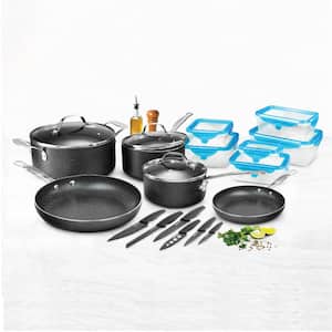 Granitestone 1099 14Pc Armor Max Pots And Pans Set Hard Anodized Cookware  Set