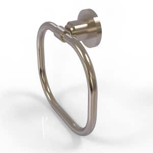 Washington Square Towel Ring in Antique Pewter