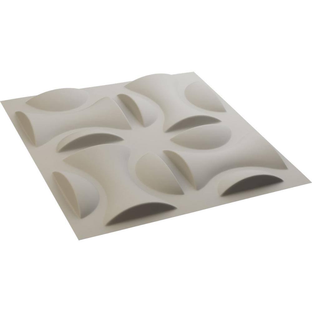 UltraCover Satin Blossom White 3D Textured PVC Wall Panel