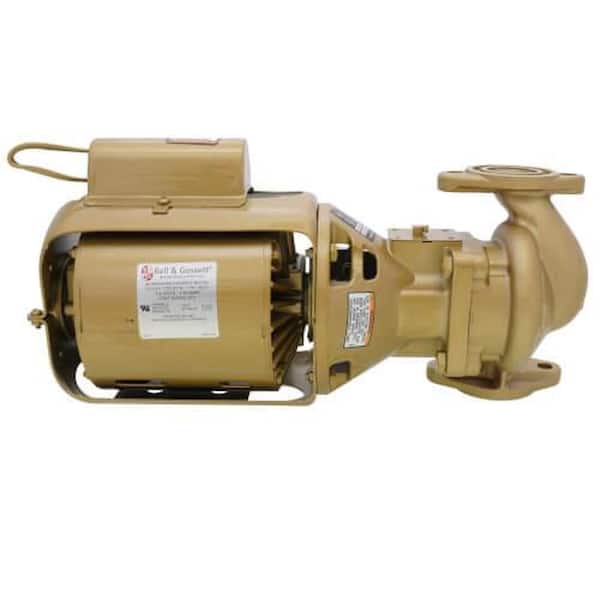 Series-100 AB 1/12 hp. Lead-Free Bronze 1725 RPM 115-Volt Circulator Pump
