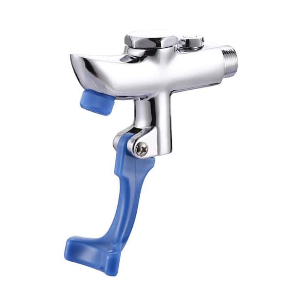 ARCORA Commercial Wall Mounted Single Handle Pot Filler Faucet in Chrome