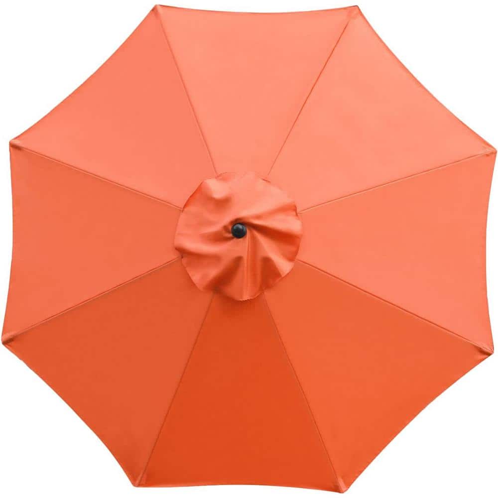9 ft. Patio Umbrella Replacement Canopy Market Umbrella Top Outdoor Umbrell