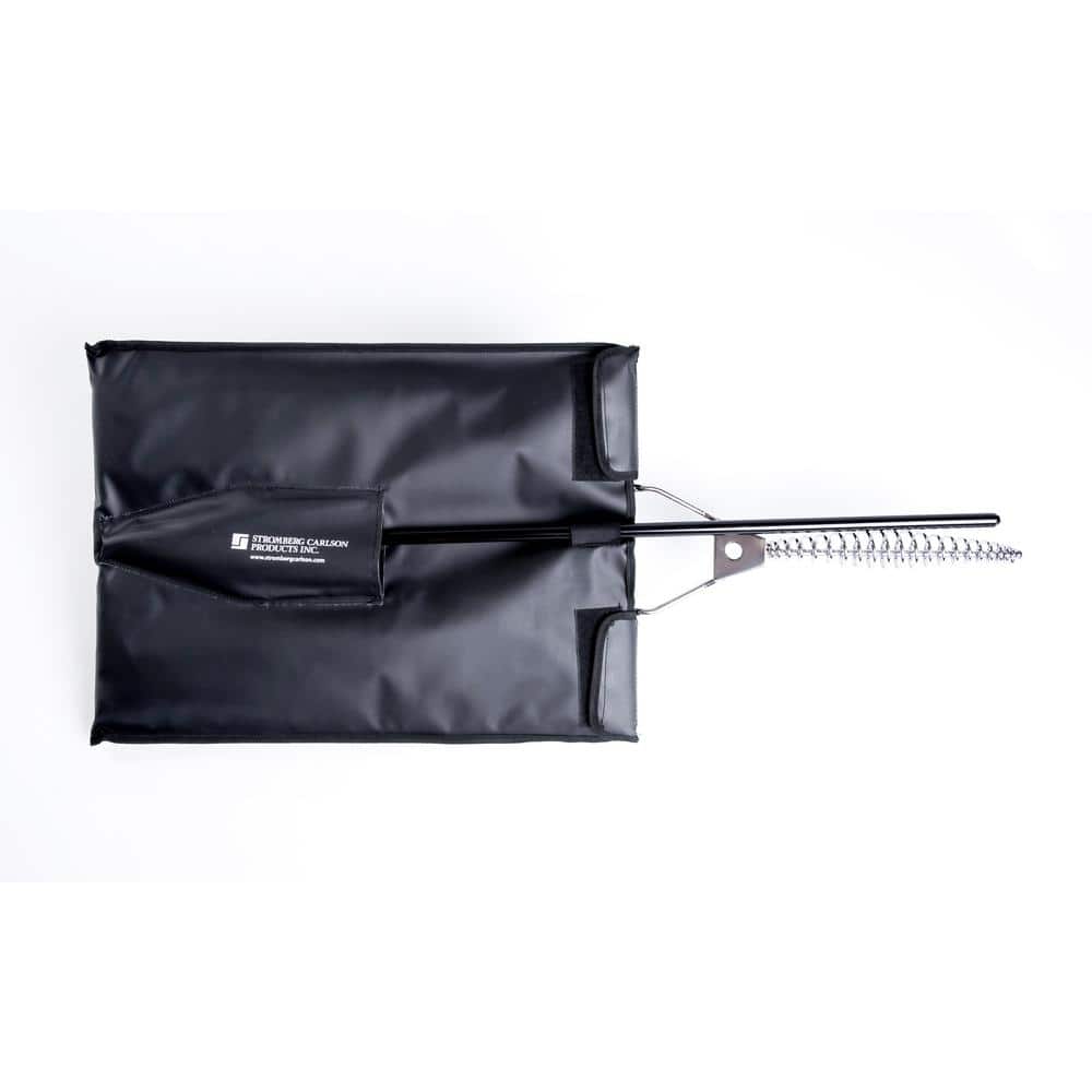 Chrome Plated Rectangular Camping Grill with Manual Ignition