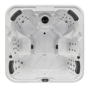 Eclipse 6-Person 51 Jet Hot Tub with Pearl Gray Interior and Bluetooth