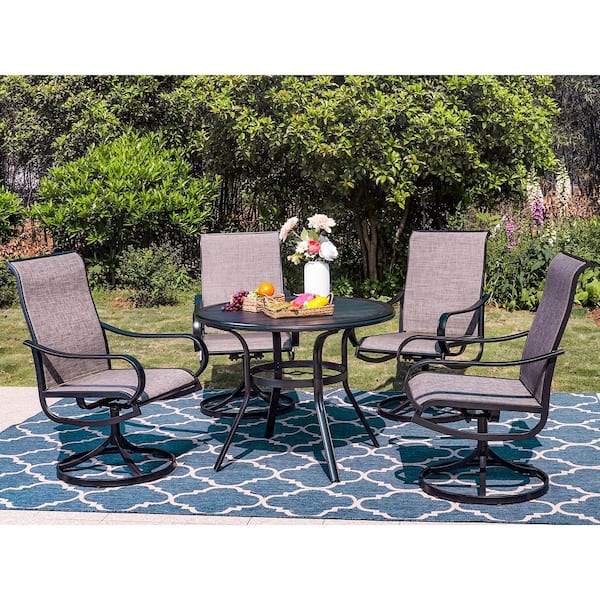 home depot round patio set