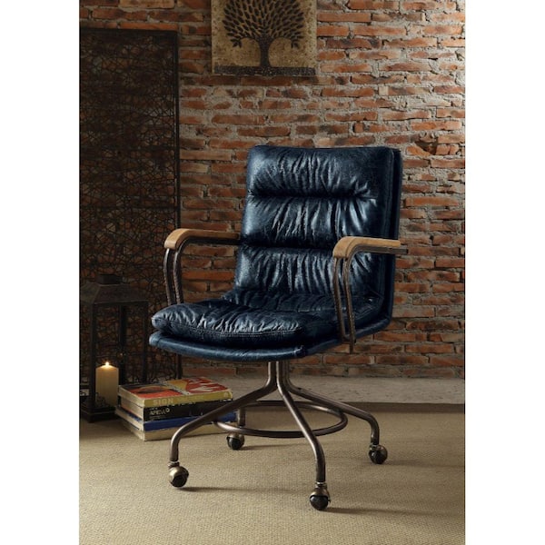 Vintage metal office online chair