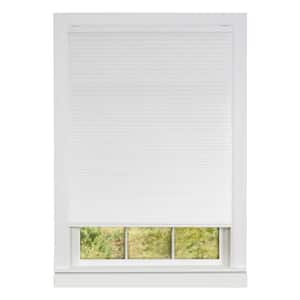 Honeycomb White Cordless Light Filtering Polyester Cellular Shade 23 in. W x 64 in. L
