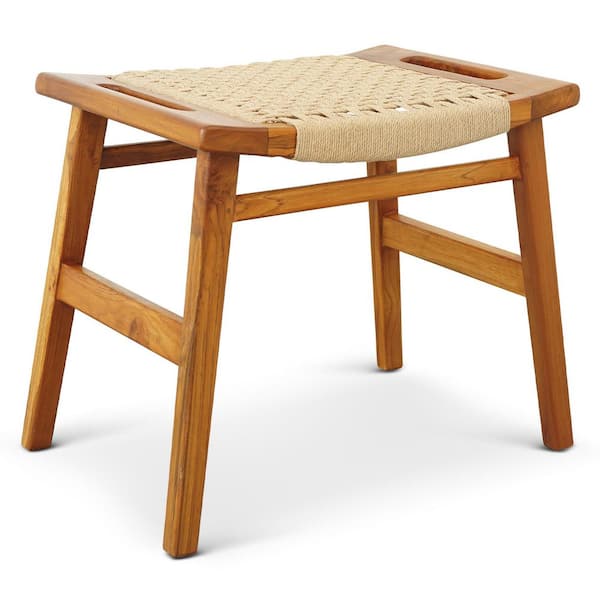 Ashcroft Furniture Co Cedar Solid Wood Frame Woven Seat Loom