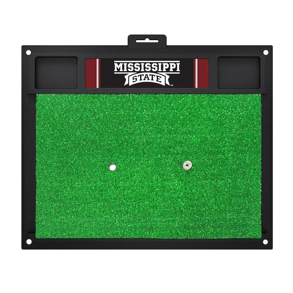 FANMATS NCAA Mississippi State University 17 in. x 20 in. Golf Hitting Mat