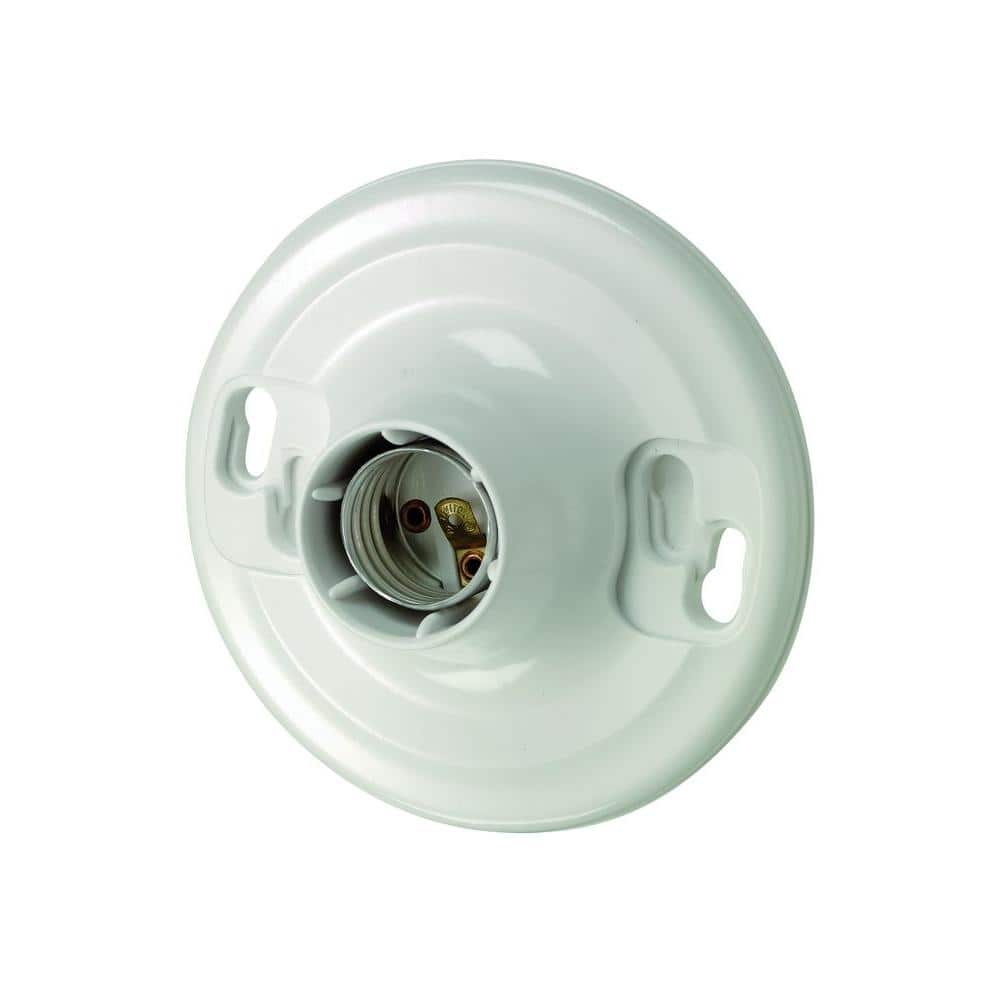 Keyless Porcelain Lampholder Lamp Holder Light Bulb Fixture NEW! 20 pc 
