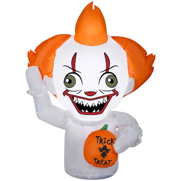 Unbranded - 3 ft. Tall Car Buddy Airblown-Stylized Pennywise-WB