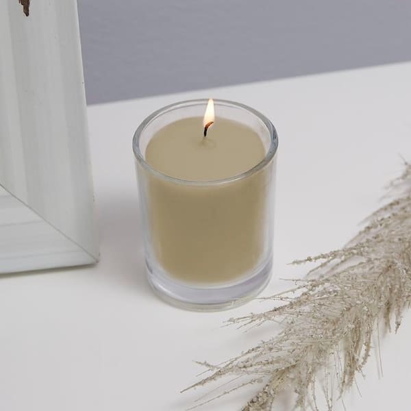 ROOT CANDLES Classics 20-Hour Linen Scented Votive Candle (Set of 18 ...