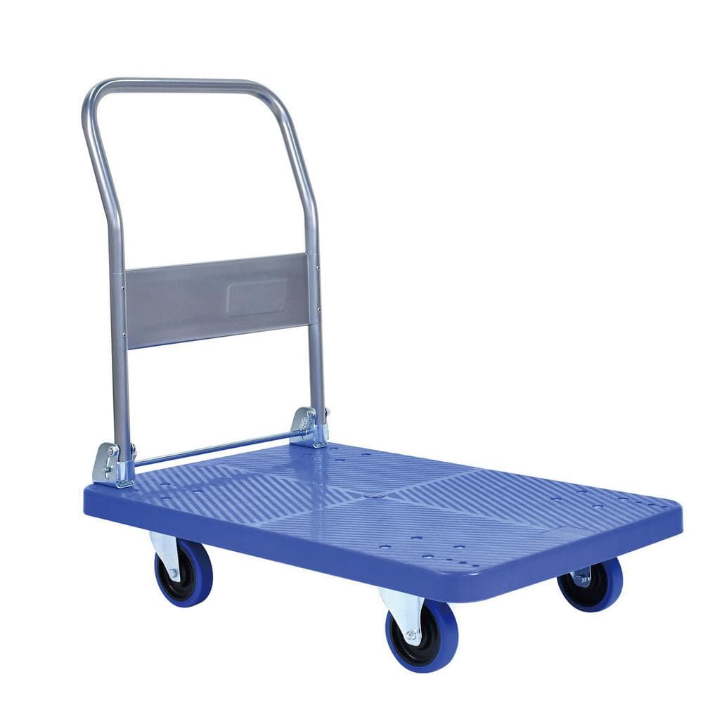 Miscool 440 lbs. Capacity Platform Truck Foldable Push Hand Cart with