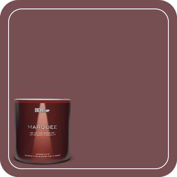 BEHR MARQUEE 1 qt. #ECC-24-3 Autumn Hills Matte Interior Paint & Primer
