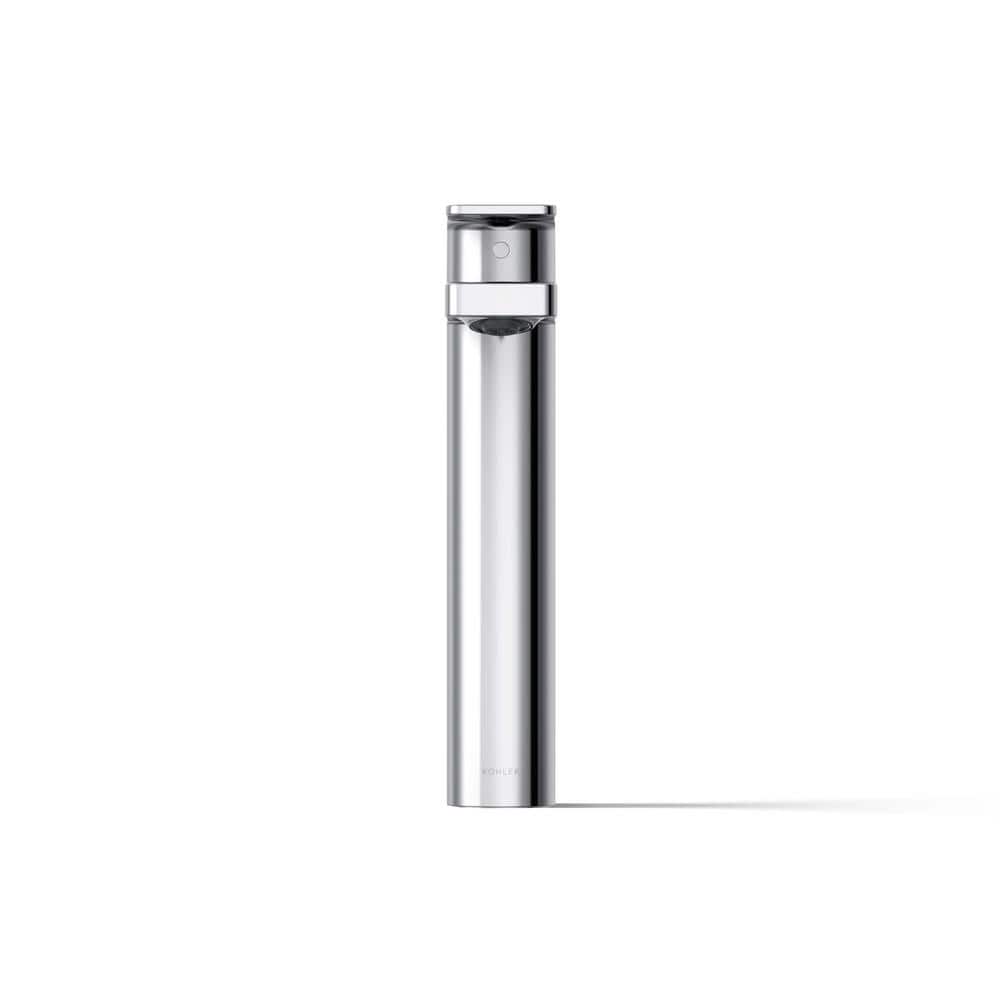 Parallel™ Polished Chrome Tall Single-Handle Bathroom Faucet with Drain