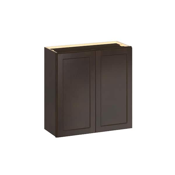 Emerson Cocoa Wall 2 Door Ready to Assemble Kitchen Cabinet (30 in. W x 30 in. H x 12 in. D)