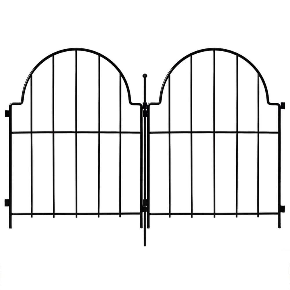 22 In. Metal Garden Fence, 10 Pack TG-B55H-29 - The Home Depot