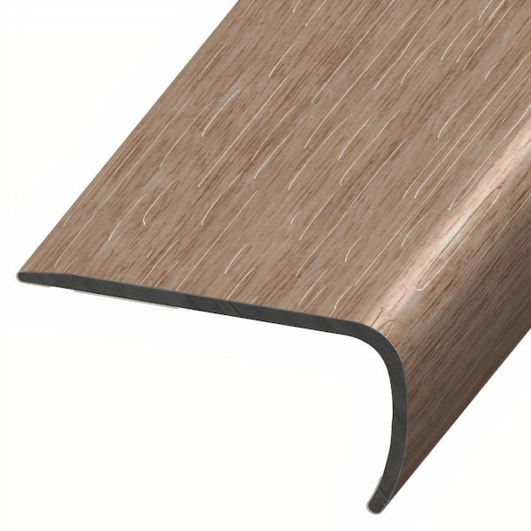 ASPEN FLOORING Attaran 1 in. Thick x 2 in. Width x 94 in. Length Rigid Core Stair Nosing Vinyl Molding