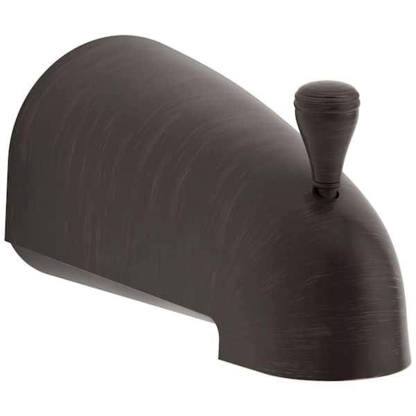 KOHLER Devonshire 4-7/16 in. Diverter Bath Spout with NPT Connection in Vibrant Brushed Nickel