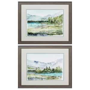 28 in. X 24 in. Distressed Gallery Picture Frame Plein Air Reservoir (Set of 2)