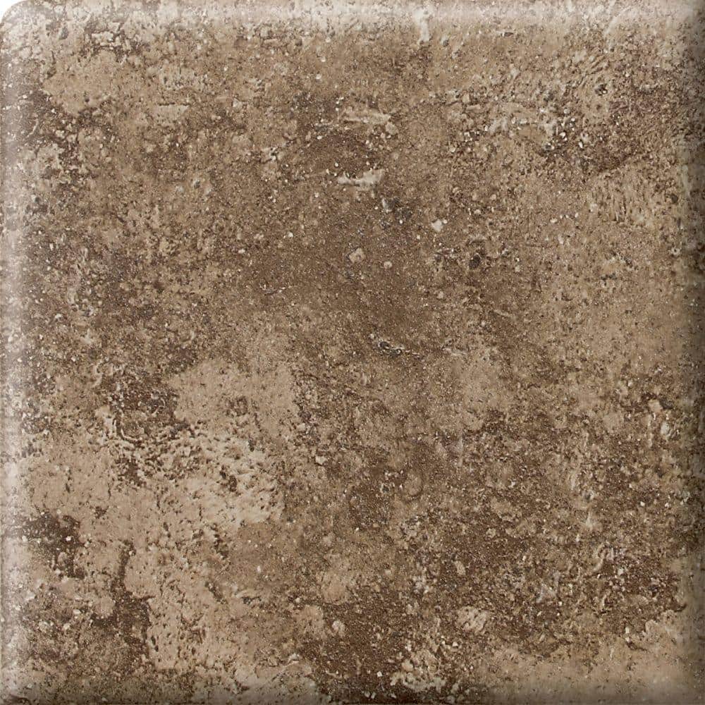 Santa Barbara Pacific Sand 2 in. x 2 in. Ceramic Bullnose Corner Wall Tile 