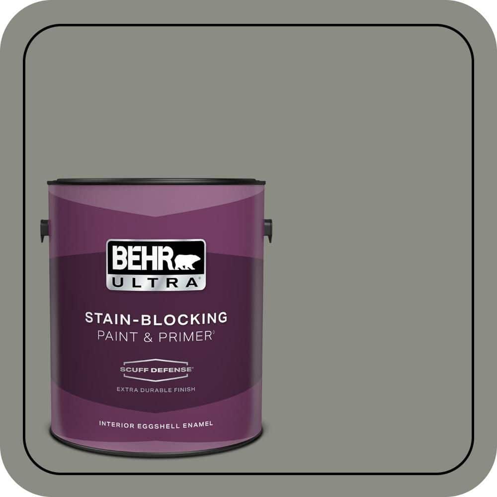 1 gal. #N380-5 Naturalist Gray Extra Durable Eggshell Enamel Interior Paint & Primer price history on PriceWatchPro
