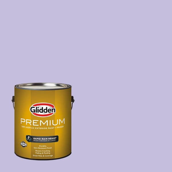 Glidden Premium 1 gal. PPG1247-4 Purple Dragon Satin Exterior