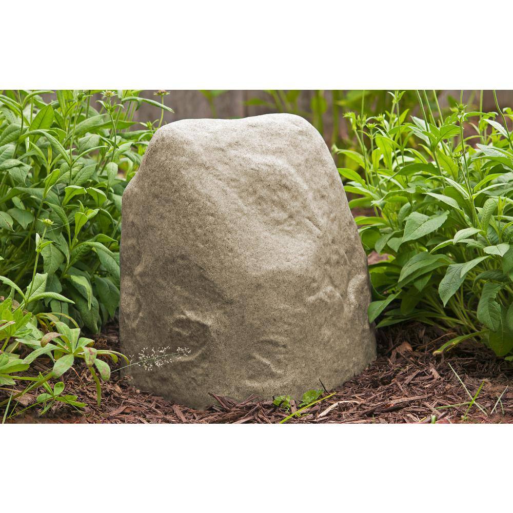 Small Beige Resin Garden Landscape Rock