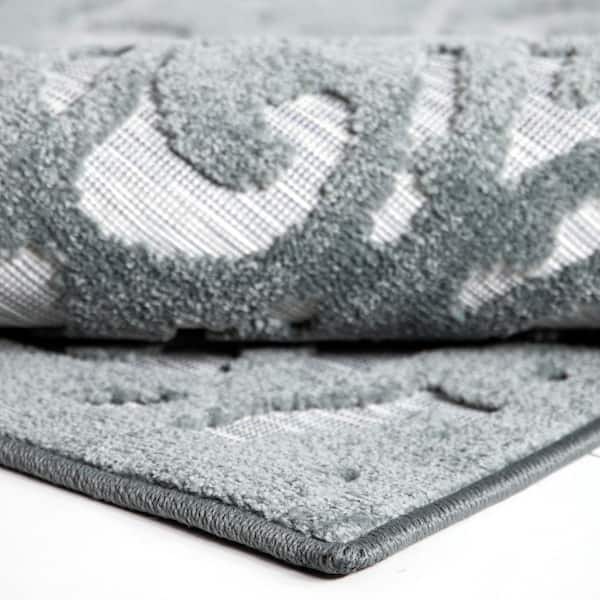 Lady Bird Blue 7 ft. x 10 ft. Indoor/Outdoor Area Rug