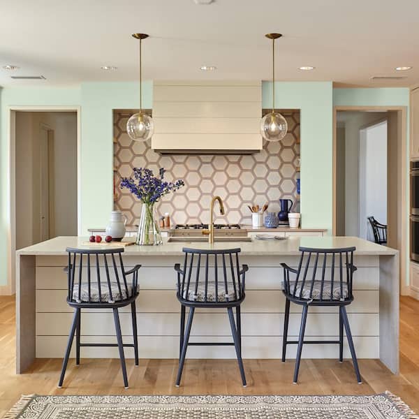 1 gal. #440C-2 Cucumber Crush Semi-Gloss Interior Paint