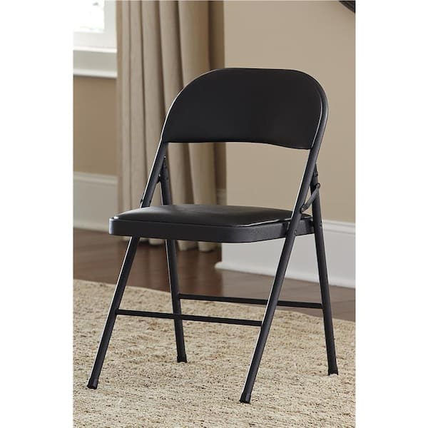 cosco deluxe vinyl folding chair