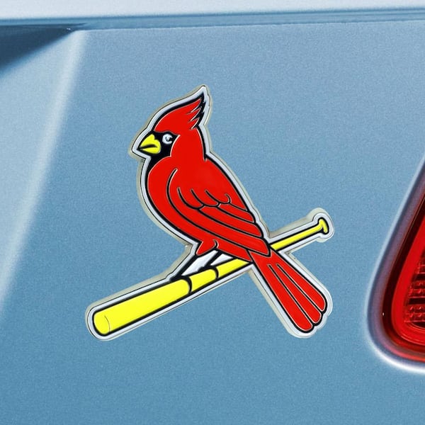 ST. LOUIS CARDINALS STICKERS 4 INCHES ROUND