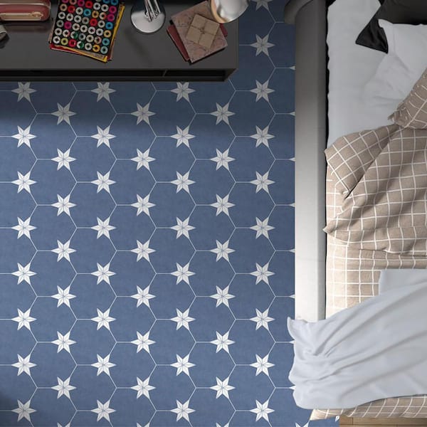 Stella Hex Day 8-5/8 in. x 9-7/8 in. Porcelain Floor and Wall Tile (11.5 sq. ft./Case)