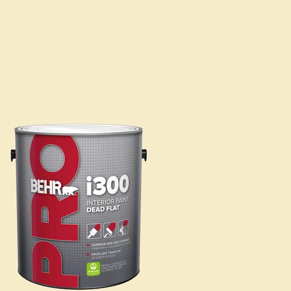 BEHR PRO 1 gal. #390E-2 Starbright Dead Flat Interior Paint