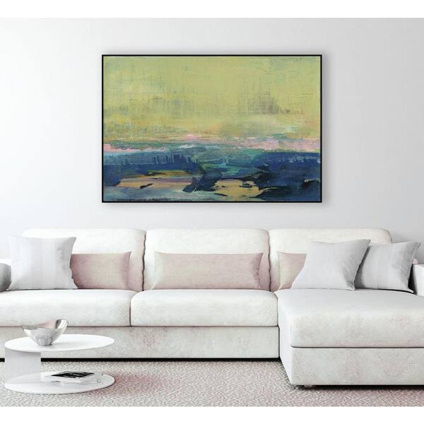 Abstract White Landscape 16 x 20 Canvas Wall Art