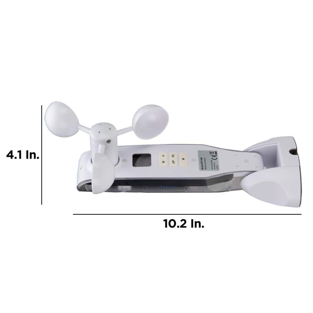 Wireless Solar Powered Wind and Sun Sensor for Motorized Awnings