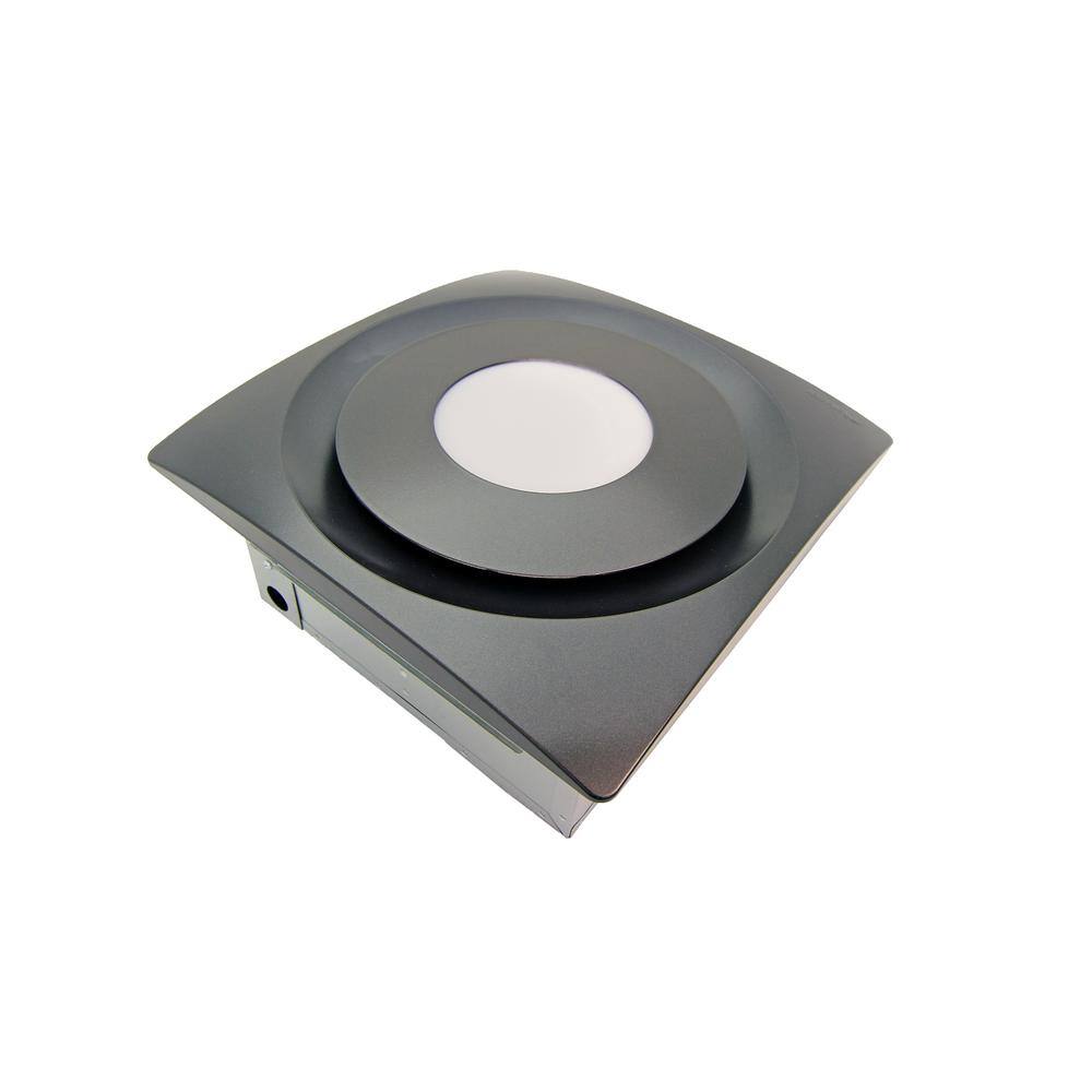 Aero Pure Slim Fit 120 CFM Bathroom Exhaust Fan with 10W 4000K LED Light  and Humidity Sensor Ceiling/Wall Mount Oil Rubbed Bronze AP124H-SL OR - The  Home Depot