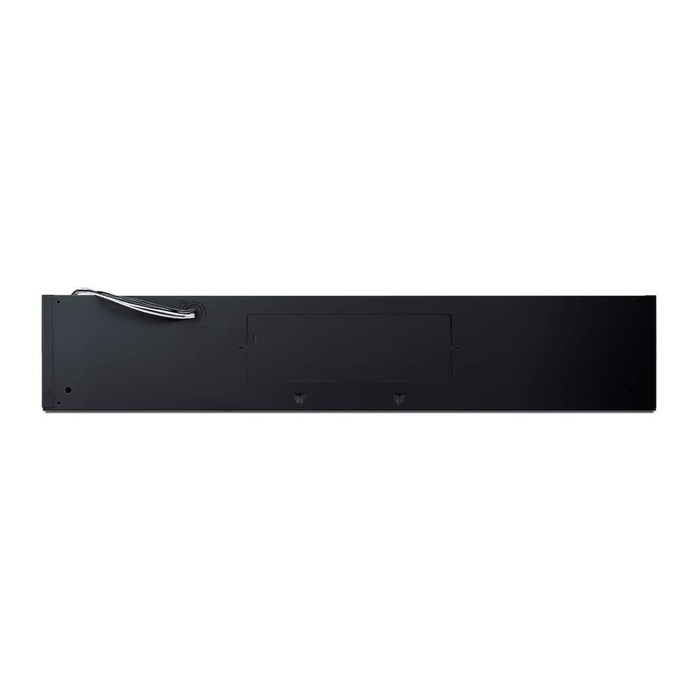 Black Stainless Steel Convertible Under Cabinet Range Hood