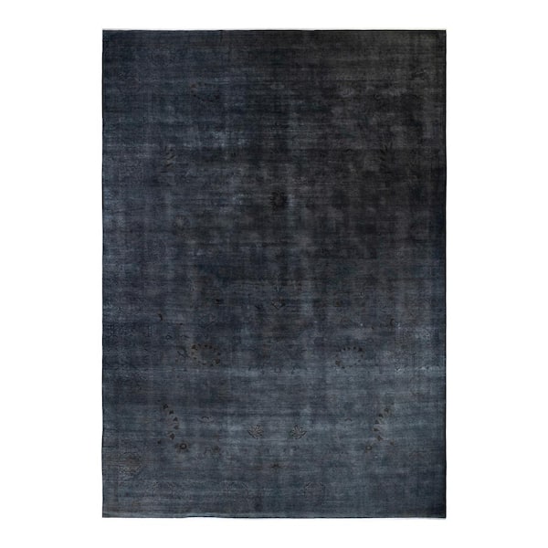 Fine Vibrance One-of-a-Kind Handmade Gray 17 ft. 8 in. x 12 ft. 3 in. Indoor Area Rug
