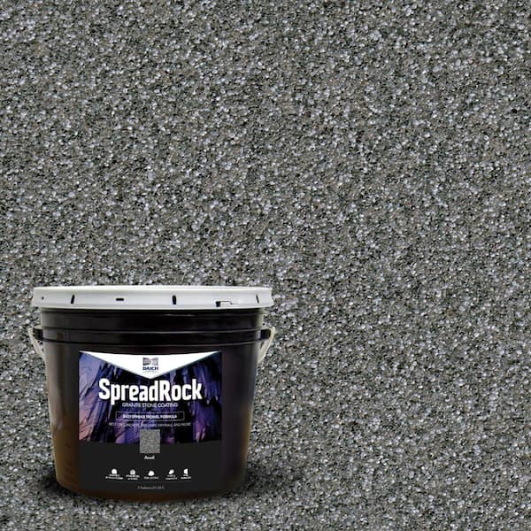 SpreadRock Granite Stone Coating 3 Gal. Anvil Interior/Exterior