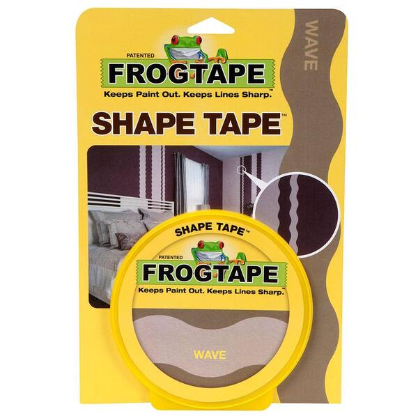 FrogTape 1.41 in. x 25 yds. Wave Delicate Painting Tape (4-Pack)