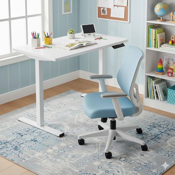Homy Casa JKTLZQ 31 in. x 19in. Pure White and Snowy White