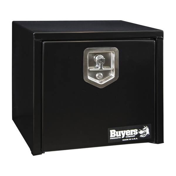 Photo 1 of 18 in. Black Steel Underbody Truck Box