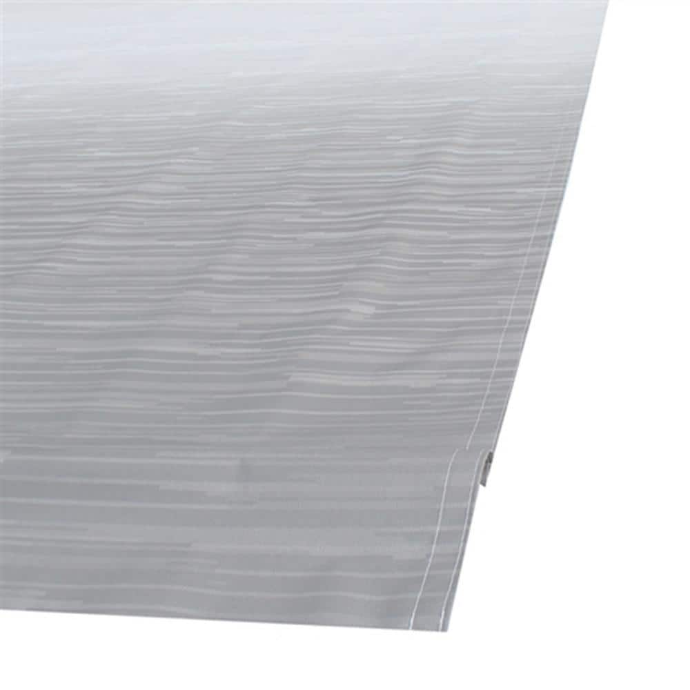 Gray Motorized Retractable RV Awning with PVC Fabric