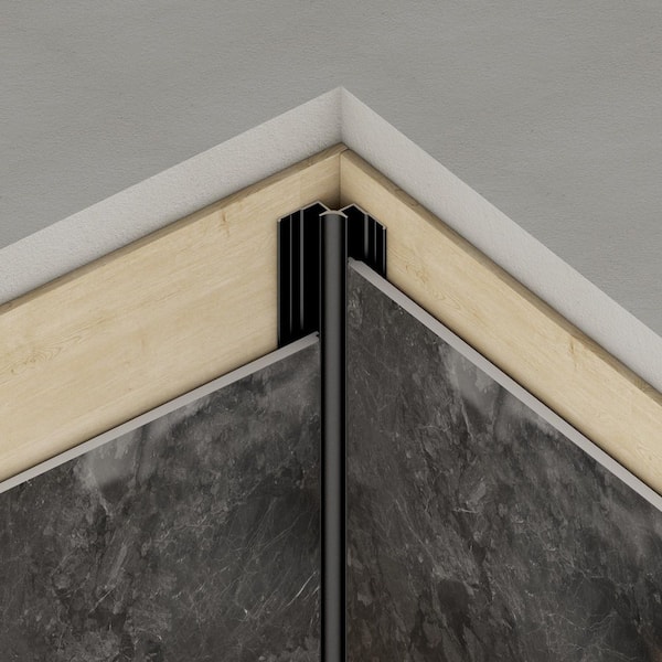 NewTechWood WALLS Marble Panel 0.87 in. D x 0.87 in. W x 96 in. L