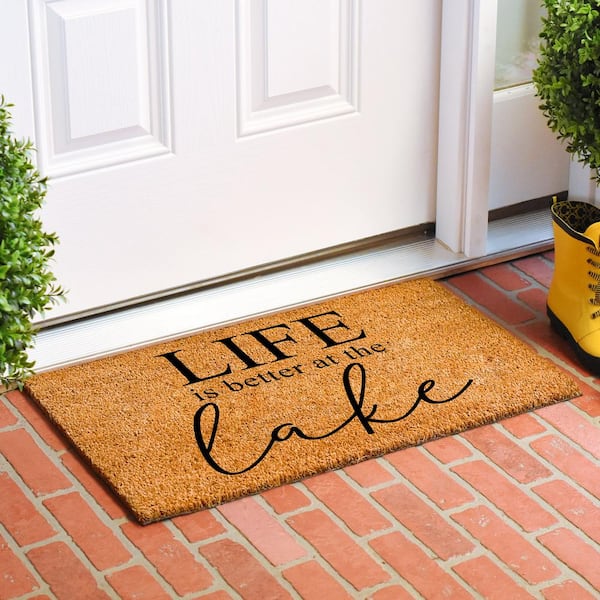 Lake Life Doormat, 24" x48"