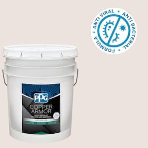 5 gal. PPG1015-2 Stone Quarry Eggshell Antiviral and Antibacterial Interior Paint with Primer