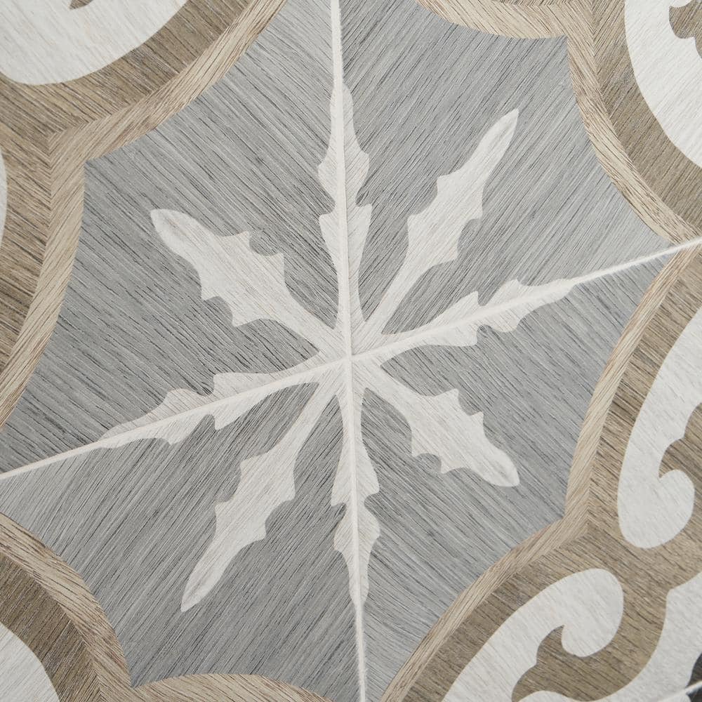 Ventura Briar 8" x 8" Multicolor Matte Porcelain Tile