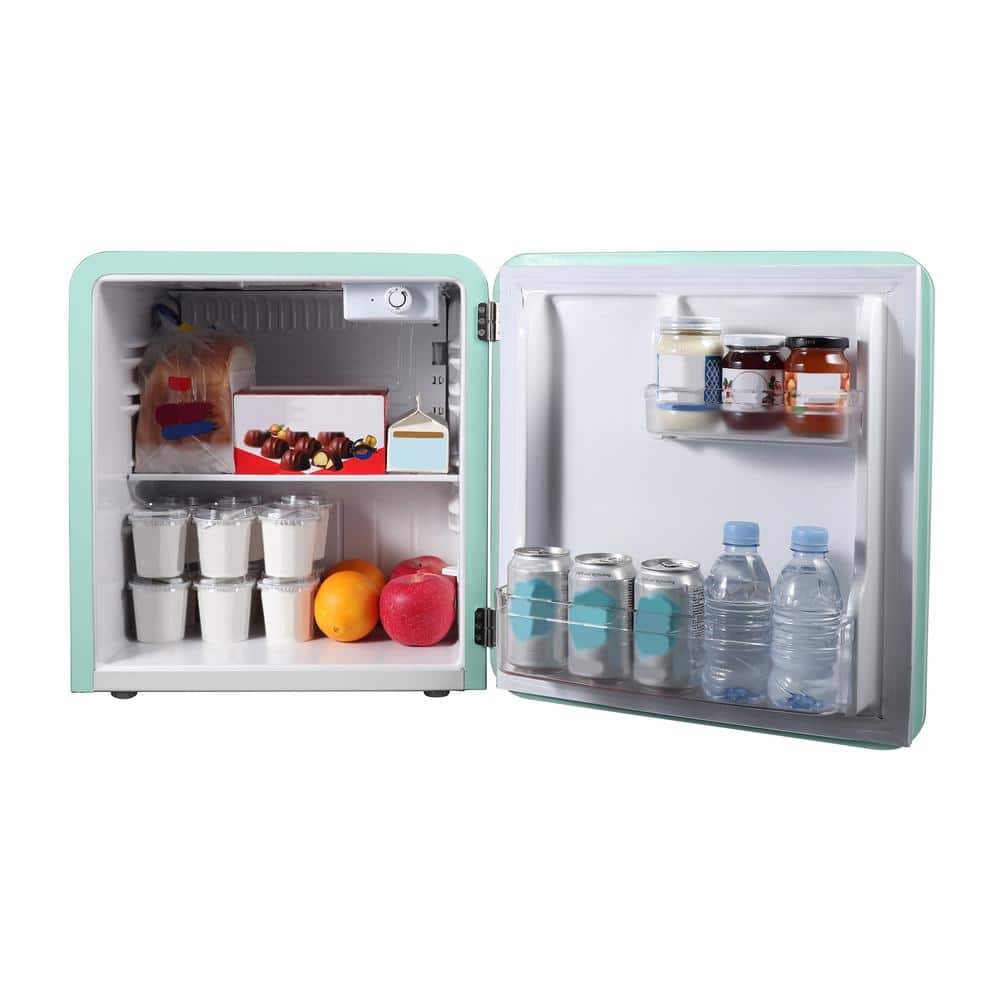 Magic Chef 1.6 Cu. Ft. Mint Green Retro Mini Fridge