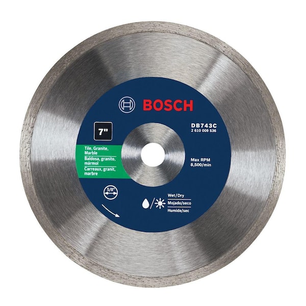 Bosch 7 in. Continuous Diamond Saw Blade